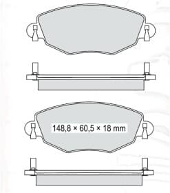 Гальмівні колодки