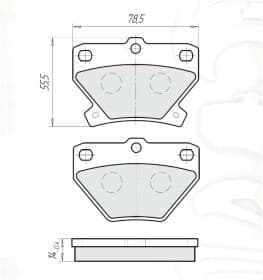 Гальмівні колодки