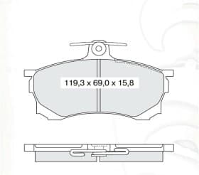Тормозные колодки Тормозные колодки