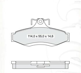 Гальмівні колодки