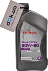Трансмісійна олива TEMOL TM-4 Extra GL-4 80W-90 синтетична Трансмісійна олива TEMOL TM-4 Extra GL-4 80W-90 синтетична