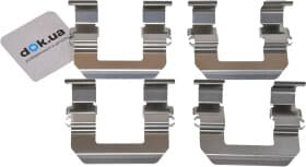 Компоненти дискових гальмівних колодок Компоненти дискових гальмівних колодок