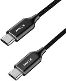 Кабель iWalk CSB009 type-C - type-C 1,8 м Кабель iWalk CSB009 type-C - type-C 1,8 м