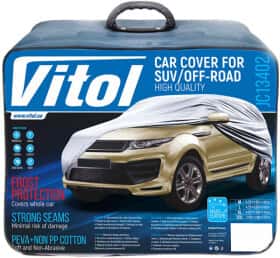 Автомобильный тент Vitol JC13402XL серый Автомобильный тент Vitol JC13402XL серый