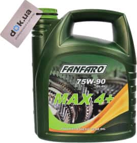 Трансмісійна олива Fanfaro Max 4+ GL-4+ 75W-90 синтетична Трансмісійна олива Fanfaro Max 4+ GL-4+ 75W-90 синтетична