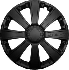 Комплект ковпаків на колеса Кенгуру RS-T колір чорний Комплект ковпаків на колеса Кенгуру RS-T колір чорний