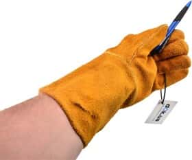 Перчатки рабочие Intertool замшевые желтые Перчатки рабочие Intertool замшевые желтые