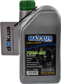 Трансмісійна олива Maxxus Gear-Synth GL-4 GL-5 75W-80 синтетична Трансмісійна олива Maxxus Gear-Synth GL-4 GL-5 75W-80 синтетична