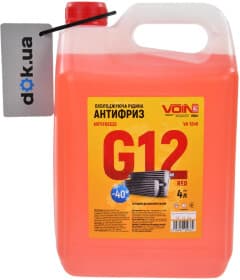 Готовий антифриз Voin G12 червоний -40 °C Готовий антифриз Voin G12 червоний -40 °C