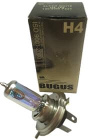 Автолампа Bugus H4 P43t 90 W 100 W светло-голубая 12V10090W Автолампа Bugus H4 P43t 90 W 100 W светло-голубая 12V10090W
