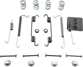 Монтажный комплект барабанных тормозных колодок Монтажный комплект барабанных тормозных колодок