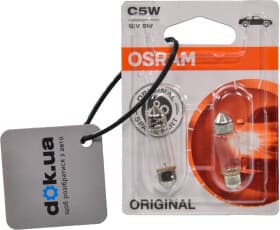 Лампа фонаря освещения номерного знака Osram 6418-02B Лампа фонаря освещения номерного знака Osram 6418-02B