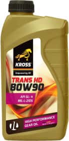 Трансмиссионное масло KROSS Trans HD GL-4 80W-90 минеральное Трансмиссионное масло KROSS Trans HD GL-4 80W-90 минеральное