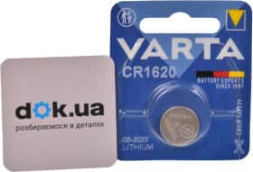 Батарейка Varta CR1620 CR1620 3 V 1 шт Батарейка Varta CR1620 CR1620 3 V 1 шт