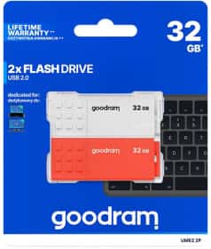 Флешка Goodram UME2 Mix (2 шт) 32 ГБ Флешка Goodram UME2 Mix (2 шт) 32 ГБ