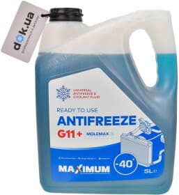 Готовый антифриз Maximum Anti-Freeze G11+ синий -40 °C Готовый антифриз Maximum Anti-Freeze G11+ синий -40 °C