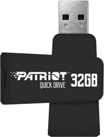 Флешка Patriot Quick Drive 32 ГБ PSF32GQDBK3USB Флешка Patriot Quick Drive 32 ГБ PSF32GQDBK3USB