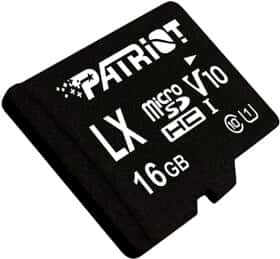 Карта пам’яті Patriot LX Series microSDHC 16 ГБ Карта пам’яті Patriot LX Series microSDHC 16 ГБ