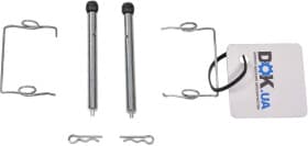 Компоненти дискових гальмівних колодок Компоненти дискових гальмівних колодок