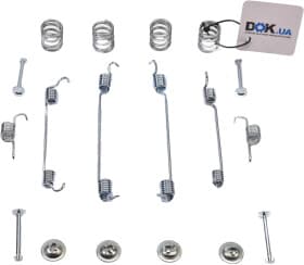 Монтажный комплект барабанных тормозных колодок Монтажный комплект барабанных тормозных колодок