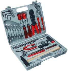 Набор инструментов Top Tools 38D210 1/2", 1/4" 100 ед. Набор инструментов Top Tools 38D210 1/2", 1/4" 100 ед.