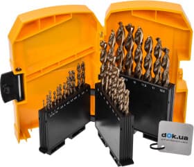 Набор сверл DeWALT спиральных по металлу Extreme Industrial Cobalt DT4957 1-13 мм 29 шт. Набор сверл DeWALT спиральных по металлу Extreme Industrial Cobalt DT4957 1-13 мм 29 шт.