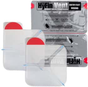Окклюзионная наклейка North American Rescue HyFin Vent НФ-00001438 Окклюзионная наклейка North American Rescue HyFin Vent НФ-00001438