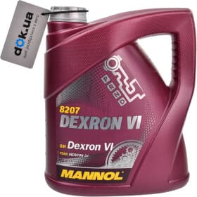Трансмиссионное масло Mannol Dexron VI синтетическое Трансмиссионное масло Mannol Dexron VI синтетическое