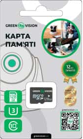 Карта пам’яті Green Vision microSDHC 128 ГБ Карта пам’яті Green Vision microSDHC 128 ГБ