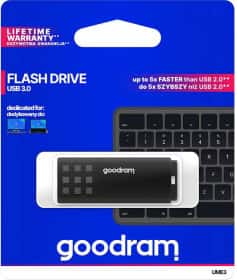 Флешка Goodram UME3 Black 128 ГБ Флешка Goodram UME3 Black 128 ГБ