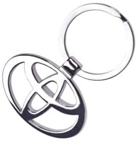 Брелок Vitol с логотипом Toyota серый 00000031621 Брелок Vitol с логотипом Toyota серый 00000031621