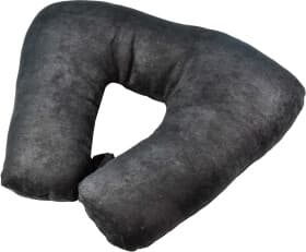 Подушка-подголовник Kerdis черная без логотипа 4820198830120 Подушка-подголовник Kerdis черная без логотипа 4820198830120