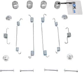 Монтажный комплект барабанных тормозных колодок Монтажный комплект барабанных тормозных колодок