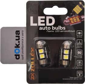 Автолампа Zollex Canbus (2 SMD) C5W 16079 Автолампа Zollex Canbus (2 SMD) C5W 16079