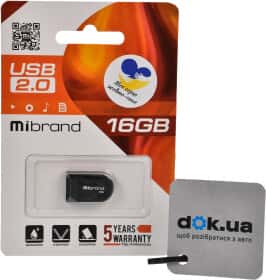 Флешка Mibrand Scorpio 16 ГБ Флешка Mibrand Scorpio 16 ГБ