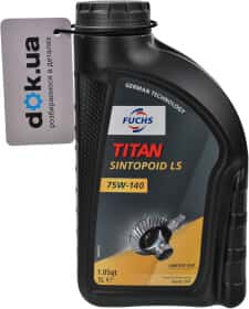 Трансмісійна олива Fuchs Titan Sintopoid LS GL-5 75W-140 Трансмісійна олива Fuchs Titan Sintopoid LS GL-5 75W-140