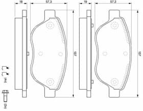 Гальмівні колодки Гальмівні колодки