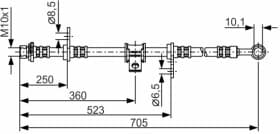 Гальмівний шланг Гальмівний шланг