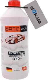Концентрат антифризу SATO tech G12+ червоний Концентрат антифризу SATO tech G12+ червоний