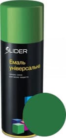 Аэрозольная краска Slider светло-зеленый RAL 6010 матовая 400 мл Аэрозольная краска Slider светло-зеленый RAL 6010 матовая 400 мл