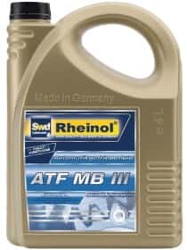 Трансмиссионное масло SWD Rheinol ATF MB III синтетическое Трансмиссионное масло SWD Rheinol ATF MB III синтетическое