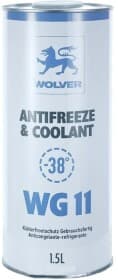 Готовый антифриз Wolver Antifreeze & Coolant WG11 G11 синий -38 °C Готовый антифриз Wolver Antifreeze & Coolant WG11 G11 синий -38 °C