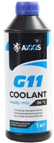 Готовий антифриз Axxis Coolant Ready-Mix G11 синій -36 °C Готовий антифриз Axxis Coolant Ready-Mix G11 синій -36 °C