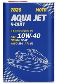 Моторное масло 4T Mannol Aqua Jet 4-Takt 10W-40 полусинтетическое Моторное масло 4T Mannol Aqua Jet 4-Takt 10W-40 полусинтетическое