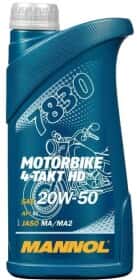 Моторна олива 4Т Mannol Motorbike 4-Takt HD 20W-50 Моторна олива 4Т Mannol Motorbike 4-Takt HD 20W-50