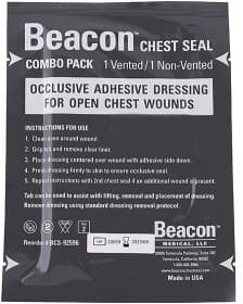 Оклюзійна наліпка Beacon Medical Chest Seal Combo Pack НФ-00000024 Оклюзійна наліпка Beacon Medical Chest Seal Combo Pack НФ-00000024