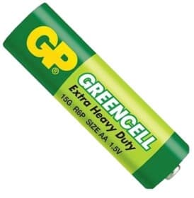 Батарейка GP Zinc Carbon 25-1014 AA (пальчиковая) 1,5 V 1 шт Батарейка GP Zinc Carbon 25-1014 AA (пальчиковая) 1,5 V 1 шт