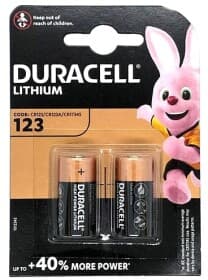Батарейка Duracell DL123AB2 CR123A 3 V 2 шт Батарейка Duracell DL123AB2 CR123A 3 V 2 шт