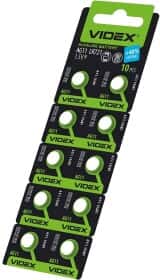 Батарейка Videx AG11 LR58 1,5 V 10 шт Батарейка Videx AG11 LR58 1,5 V 10 шт