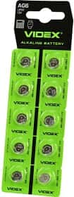 Батарейка Videx АG7 LR57 1,5 V 10 шт Батарейка Videx АG7 LR57 1,5 V 10 шт